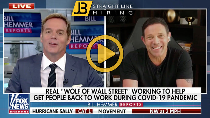 Fox News Today: Jordan Belfort Explains How He Is Solving The Unemployment Crisis