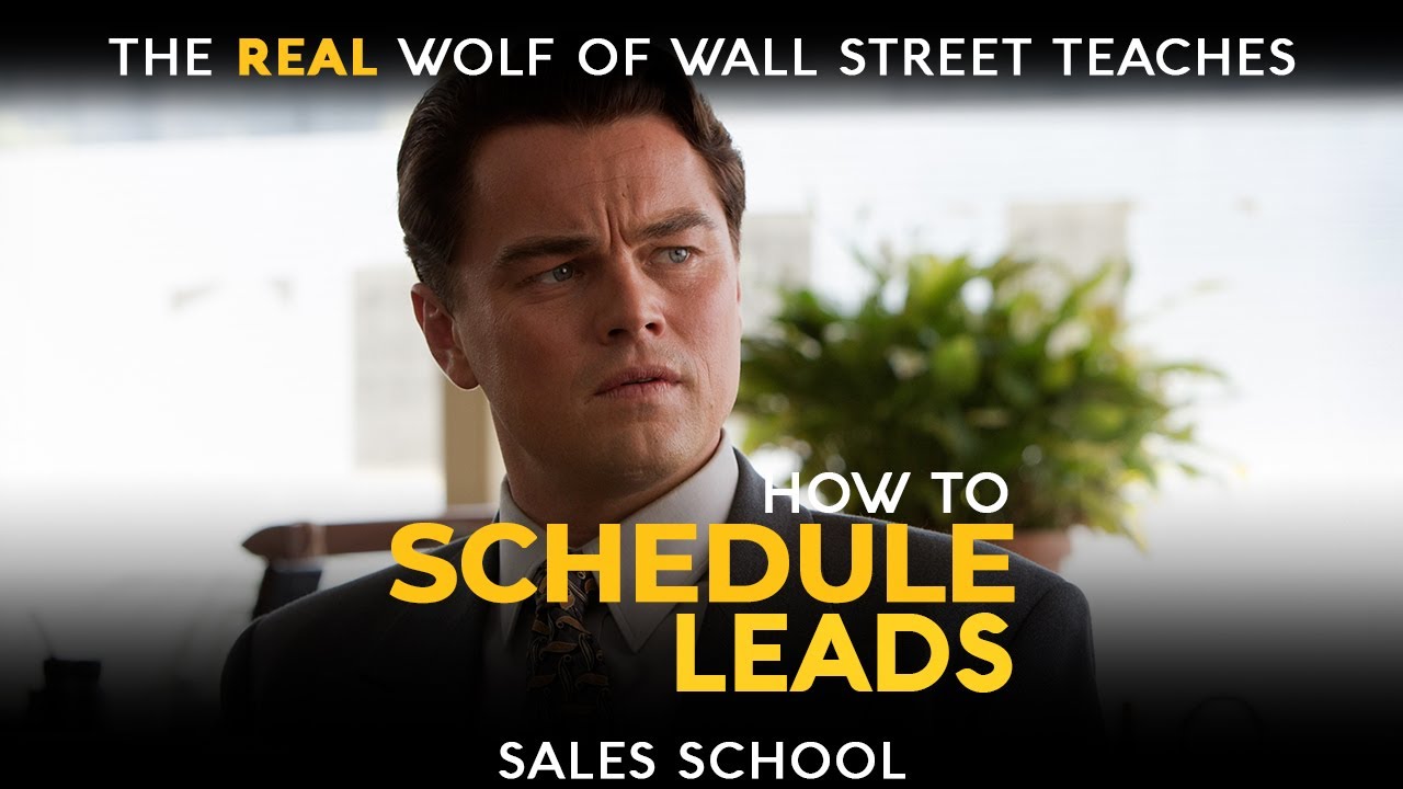 How to Schedule Leads Free Sales Training Program Sales School wit