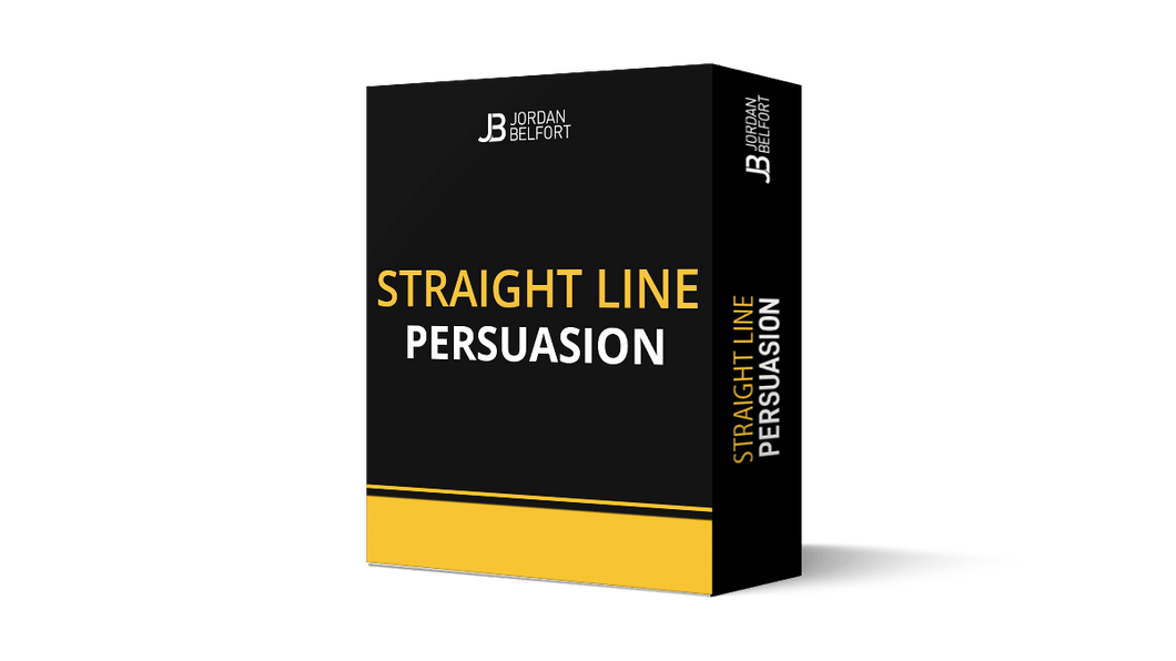 Jordan　Belfort　Straight　Persuasion　Line　–